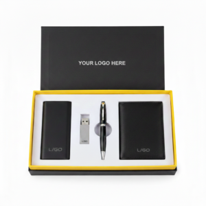branded 4 in 1 executive gift set (tech bundle)