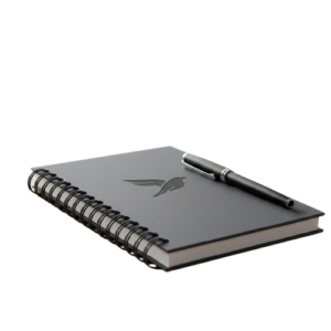 Branded Hardcover Spiral Jotter