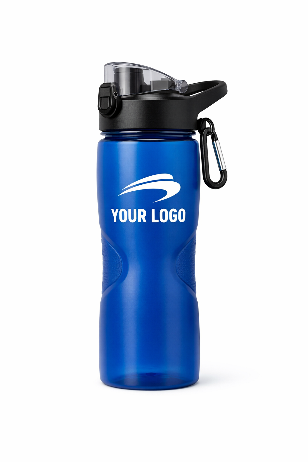 branded stainless steel sports water bottle