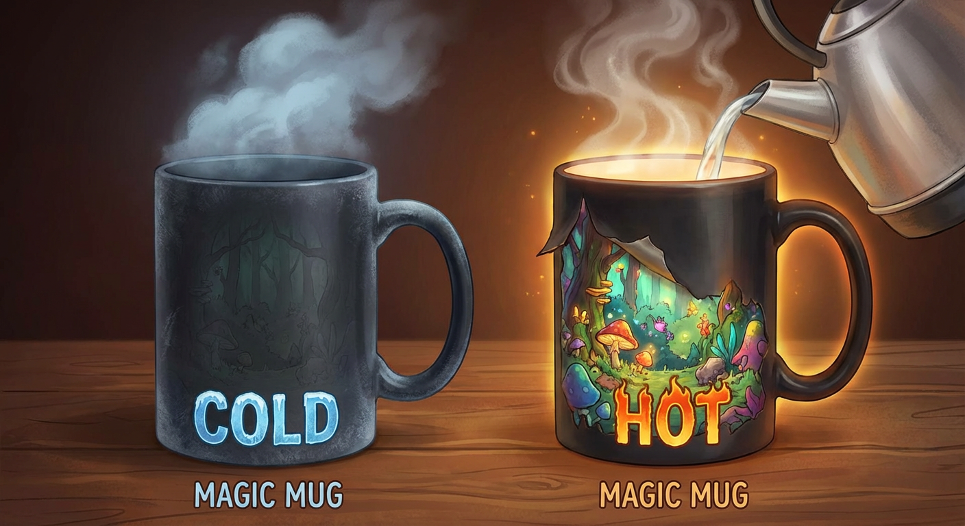 Custom Print Magic Mug