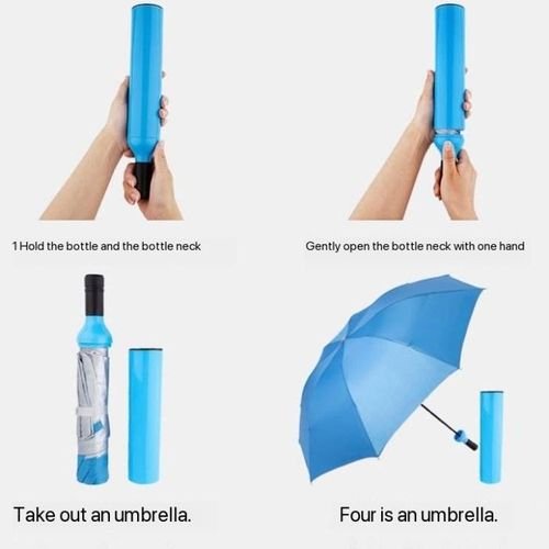 Branded Bottleneck Umbrella - Image 2