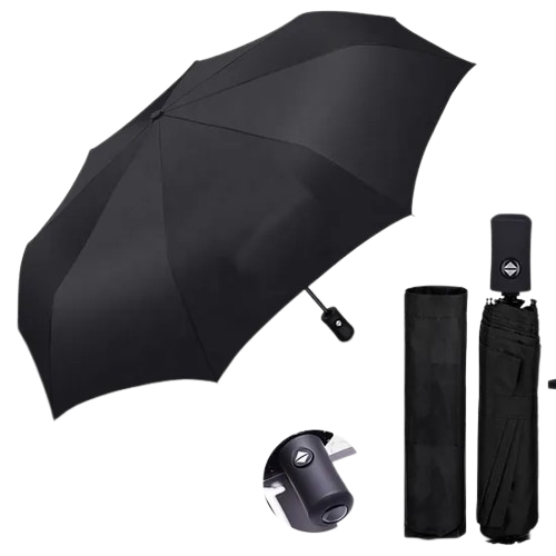 Printed 3-Fold Compact Umbrella