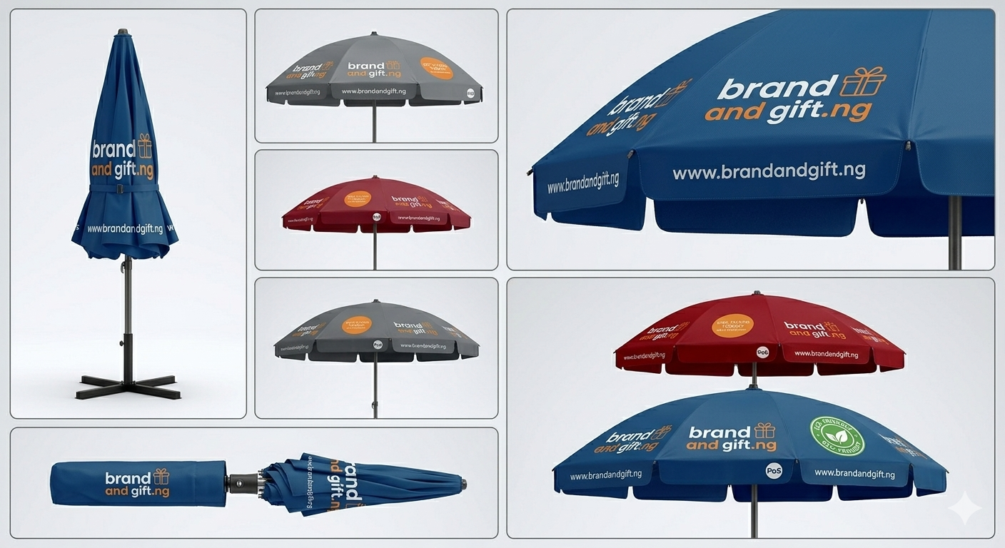 Printed Outdoor/Canopy Umbrella - Image 4