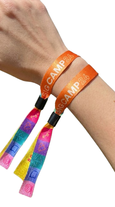 Custom Fabric Event Wristbands