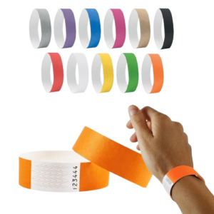 Tyvek Paper Wristbands