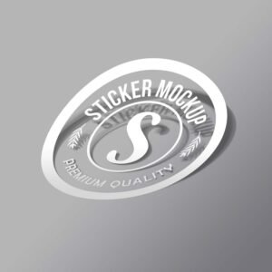 Transparent Logo Sticker