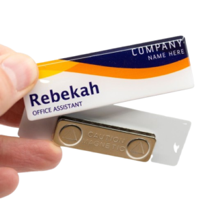 Engraved Metal Name Badge