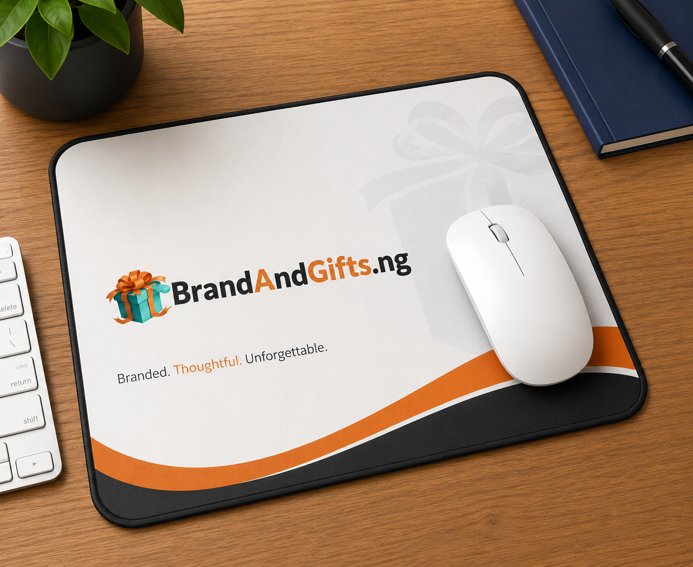 Branded Desk Mouse Pad